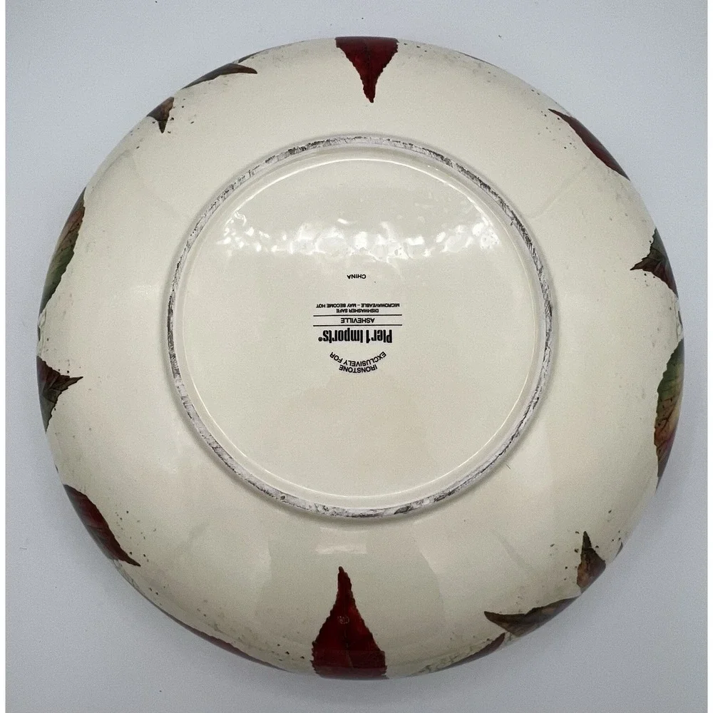 Pier 1 Imports Asheville Ironstone Large Serving Bowl 12